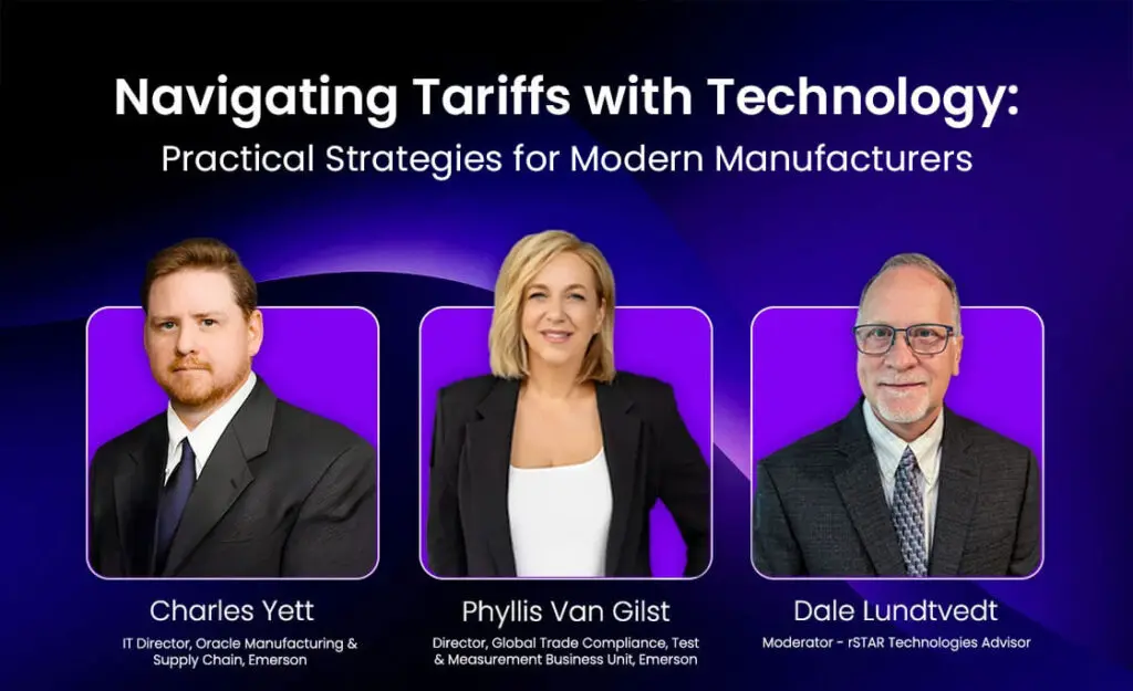 Navigating Tariffs with Technology: Practical Strategies for Modern Manufacturers