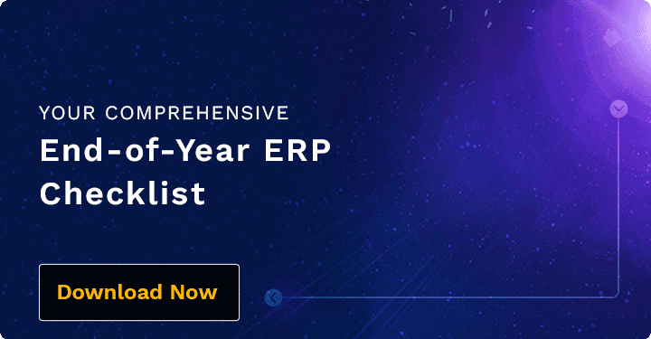 year-end ERP checklist